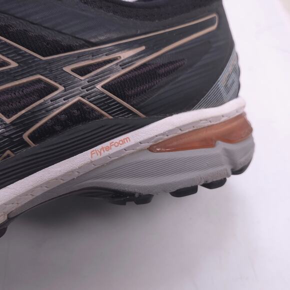 Asics GT-2000 Athletic Lace Up Running Shoes Womens Size 8.5 1012A591 Black - Picture 8 of 10